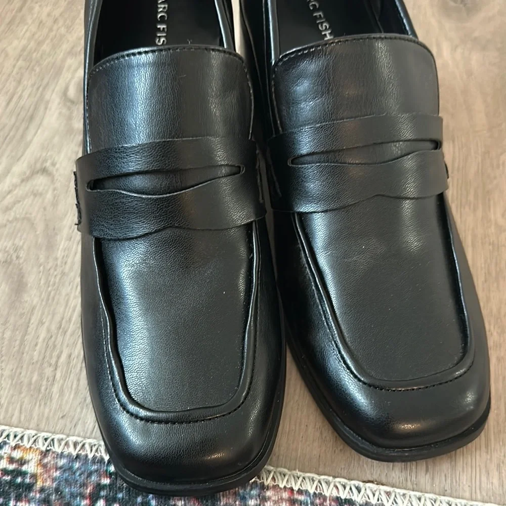 Marc Fisher Kchris Black Womens Loafers - Picture 5 of 10
